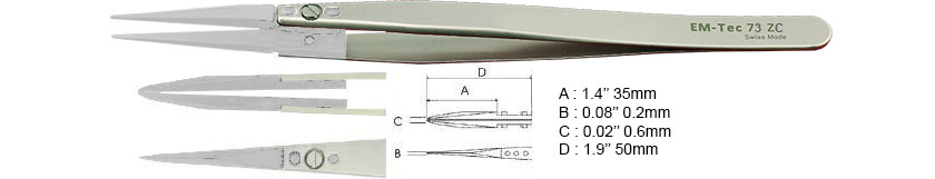 50-009073-EM-Tec 73.jpg EM-Tec 73.ZC ceramic replaceable tips tweezers, fine pointed tips